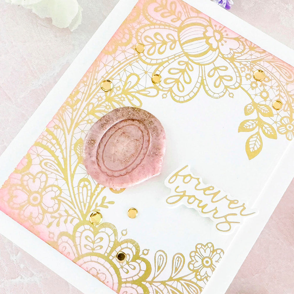 Scalloped Heart - Wax Seal of the Month (Seal Stamp Only)