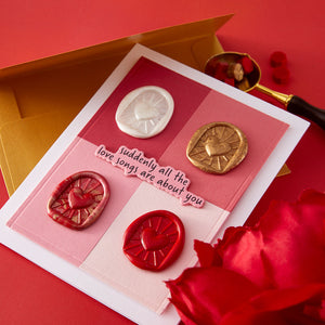 Heart Burst - Wax Seal of the Month (Seal Stamp Only)