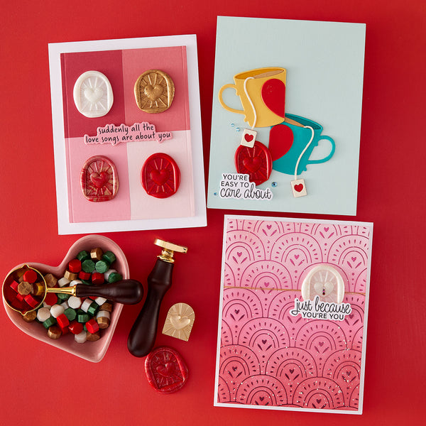 Heart Burst - Wax Seal of the Month (Seal Stamp Only)
