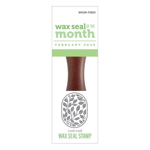 Lush Leaf -  Wax Seal of the Month (Seal Stamp Only)