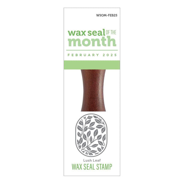 Lush Leaf -  Wax Seal of the Month (Seal Stamp Only)