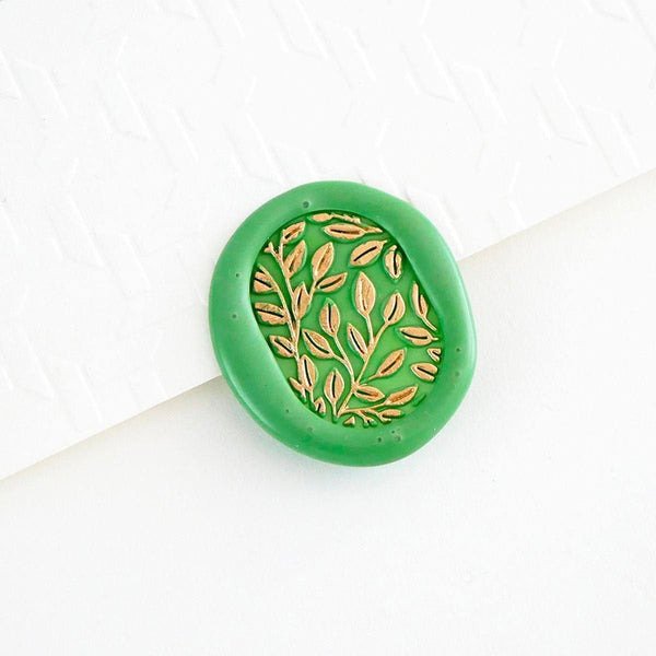 Lush Leaf -  Wax Seal of the Month (Seal Stamp Only)