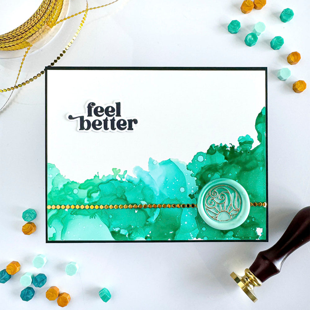 Sun & Waves- Wax Seal of the Month (Seal Stamp Only)