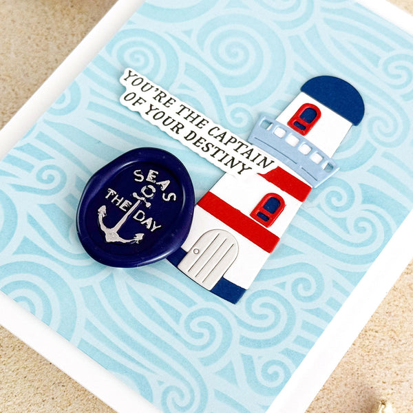 Seas The Day - Wax Seal of the Month (Seal Stamp Only)