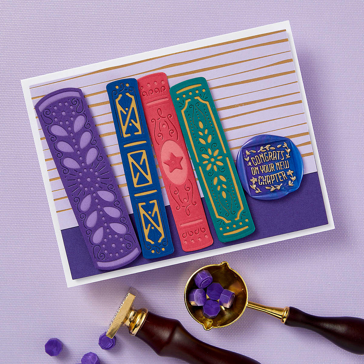 Congrats On Your New Chapter - Wax Seal of the Month (Seal Stamp Only)