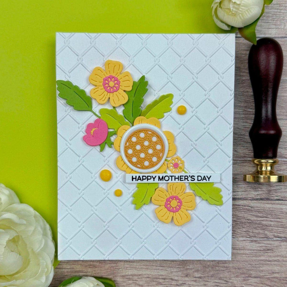Patterned Perfection -  Wax Seal of the Month (Seal Stamp Only)