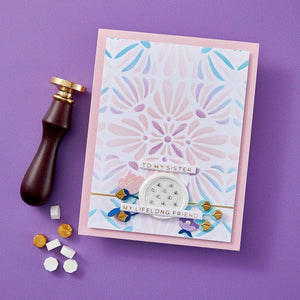 Patterned Perfection -  Wax Seal of the Month (Seal Stamp Only)