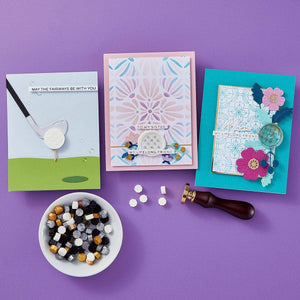 Patterned Perfection -  Wax Seal of the Month (Seal Stamp Only)