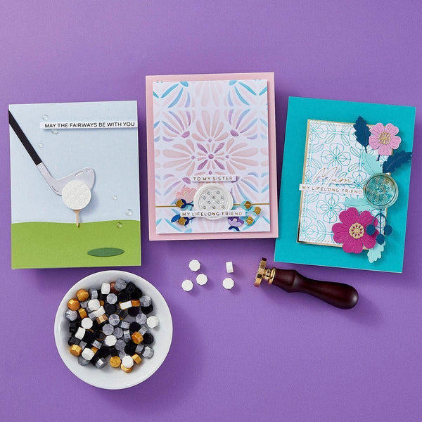 Patterned Perfection -  Wax Seal of the Month (Seal Stamp Only)