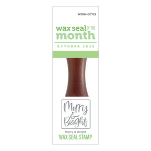 Merry & Bright- Wax Seal of the Month (Seal Stamp Only)