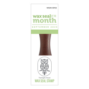 Twilight Hoot - Wax Seal of the Month (Seal Stamp Only)