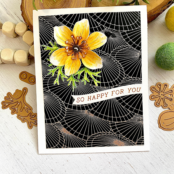 Parasols BetterPress Plate by Alex Syberia Designs