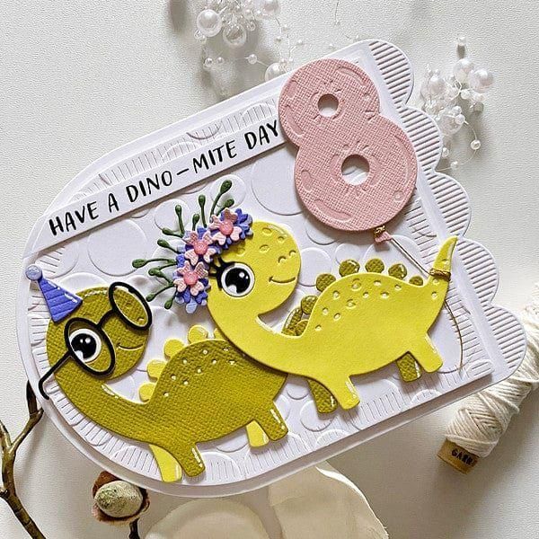 Birthday Balloons Etched Dies