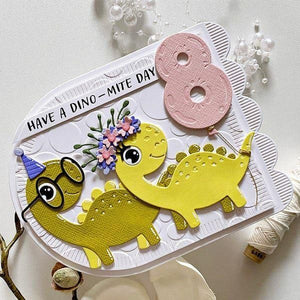 Monster Birthday Die and Clear Stamp Bundle