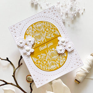 Essential Stylish Ovals Etched Dies