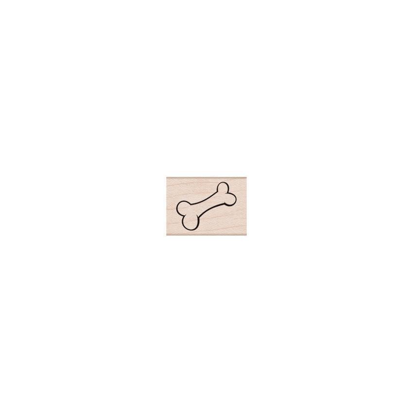 Dog Bone Woodblock Stamp