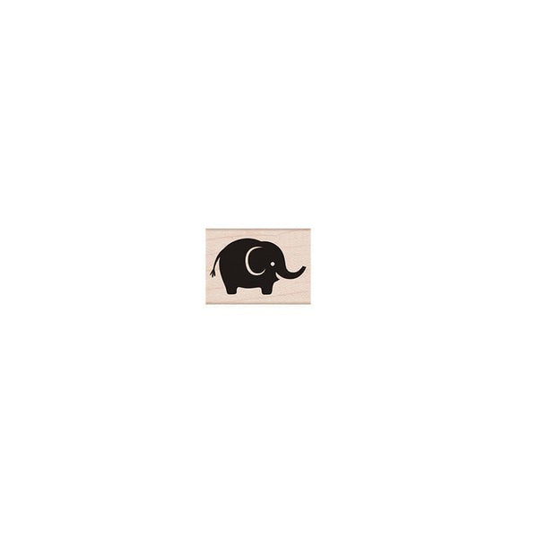 Baby Elephant Woodblock Stamp