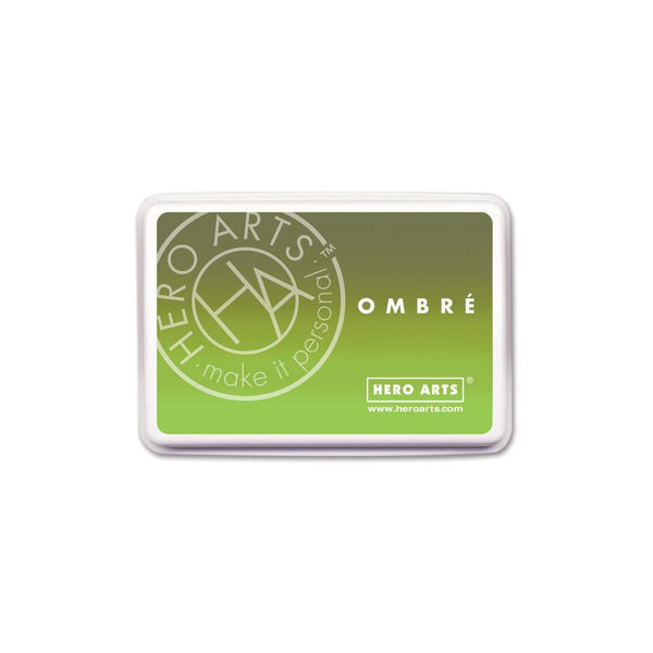 Ombré Lime to Forever Green Ink Pad