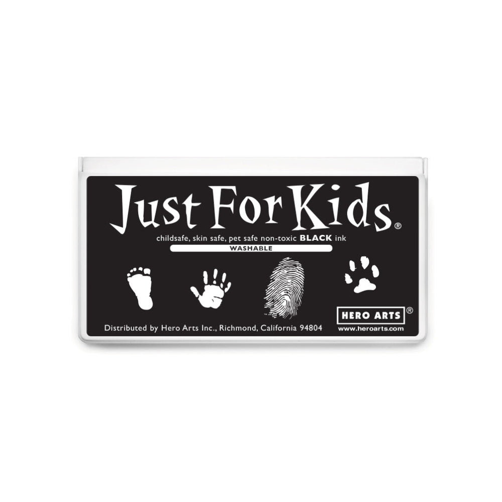 Jumbo Just For Kids Black Ink Pad