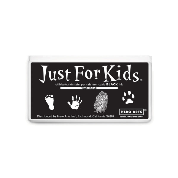 Jumbo Just For Kids Black Ink Pad