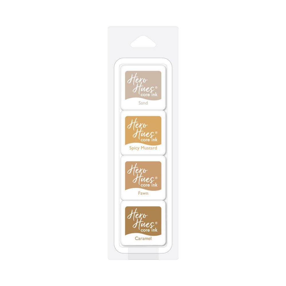 Warm Browns Core Ink Pad Cubes