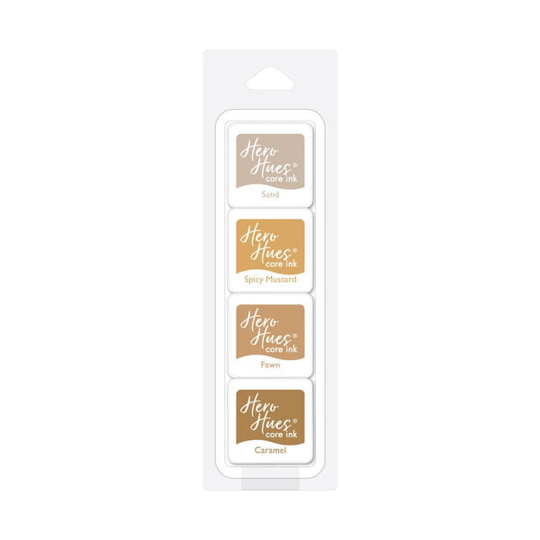 Warm Browns Core Ink Pad Cubes