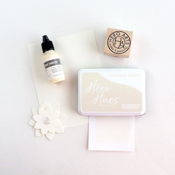 AF740 Antique Ivory Core Ink - Hero Arts