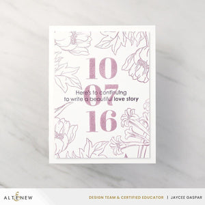 Altenew - Love Story Press Plate Set