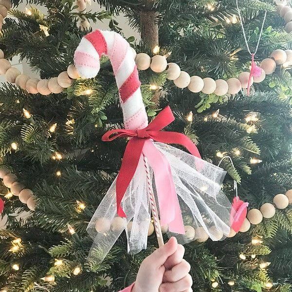 Felt Candy Cane Etched Dies by Nichol Spohr