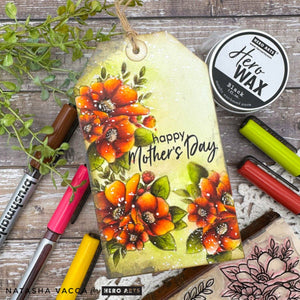 Hatbox Blooms - March 2025 Clear Stamp Set + Dies of the Month