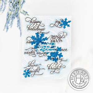 Holiday Greetings Stamp & Cut of the Month - October 2024