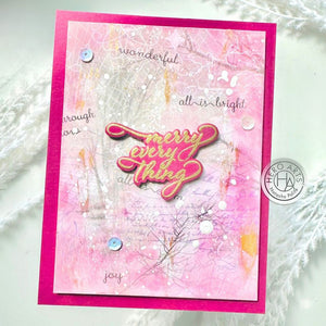 Holiday Greetings Stamp & Cut of the Month - October 2024