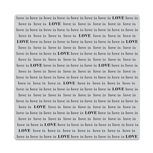 Love Is Love Bold Prints Cling Stamp
