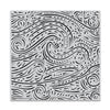 Starry Night Brushstroke Bold Prints Cling Stamp