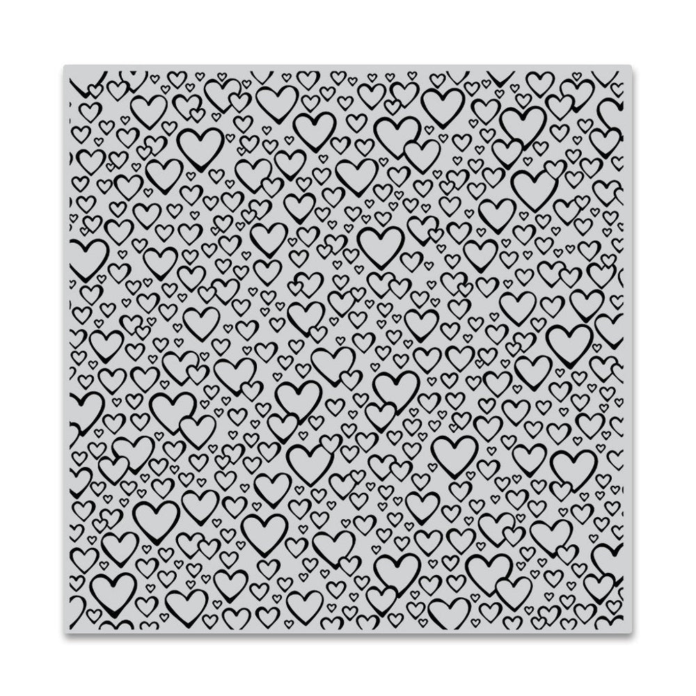 Bursting with Love Bold Prints Cling Stamp
