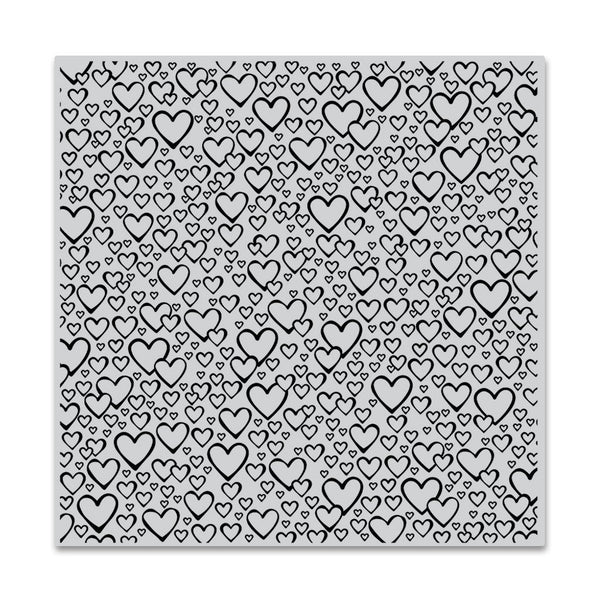 Bursting with Love Bold Prints Cling Stamp