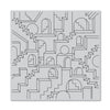 Geometric City Bold Prints Cling Stamp