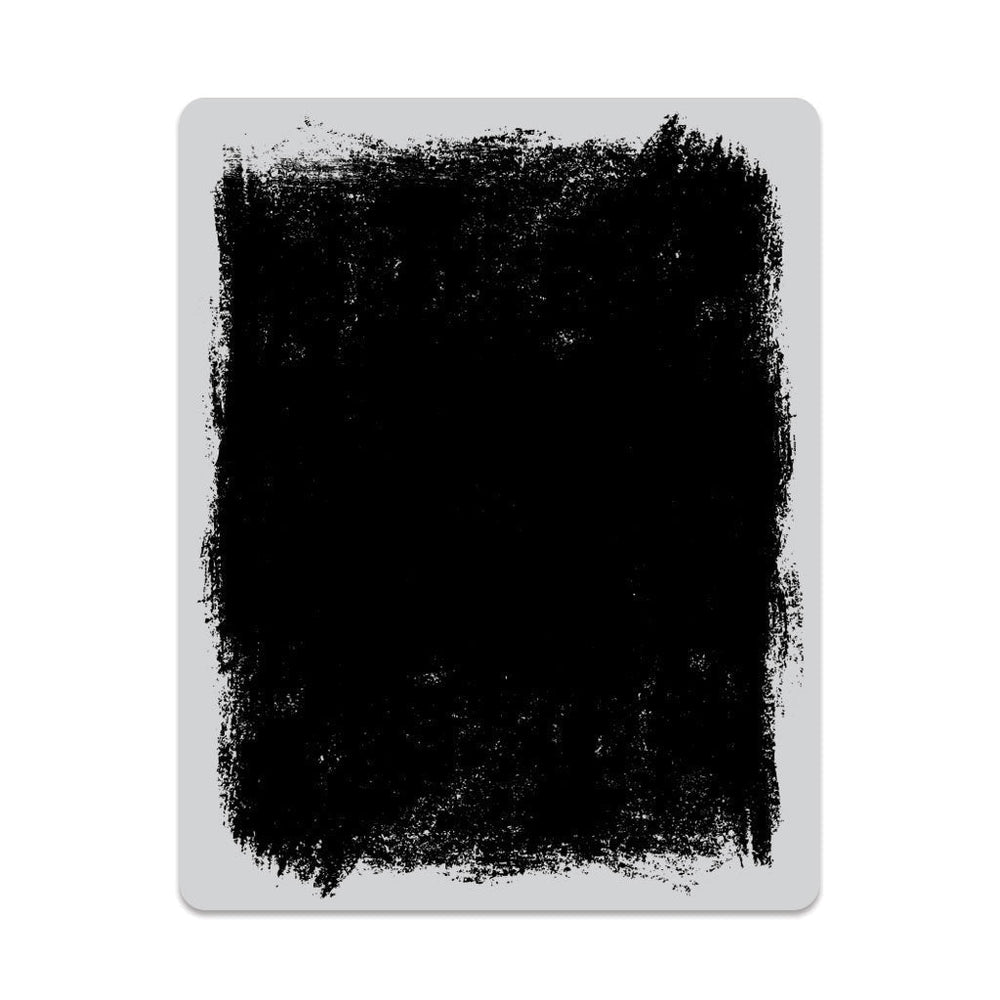 Large Distressed Block Cling Stamp