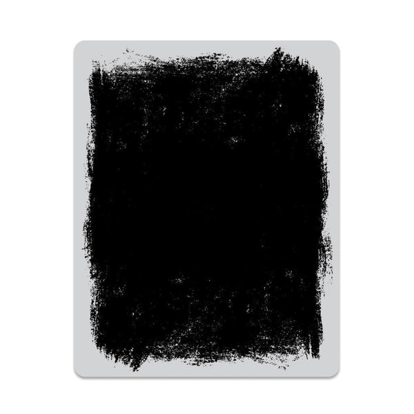 Large Distressed Block Cling Stamp