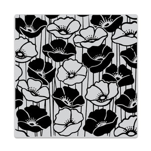 Poppy Field Bold Prints Cling Stamp