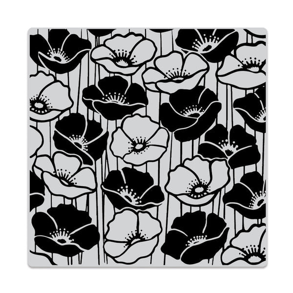 Poppy Field Bold Prints Cling Stamp