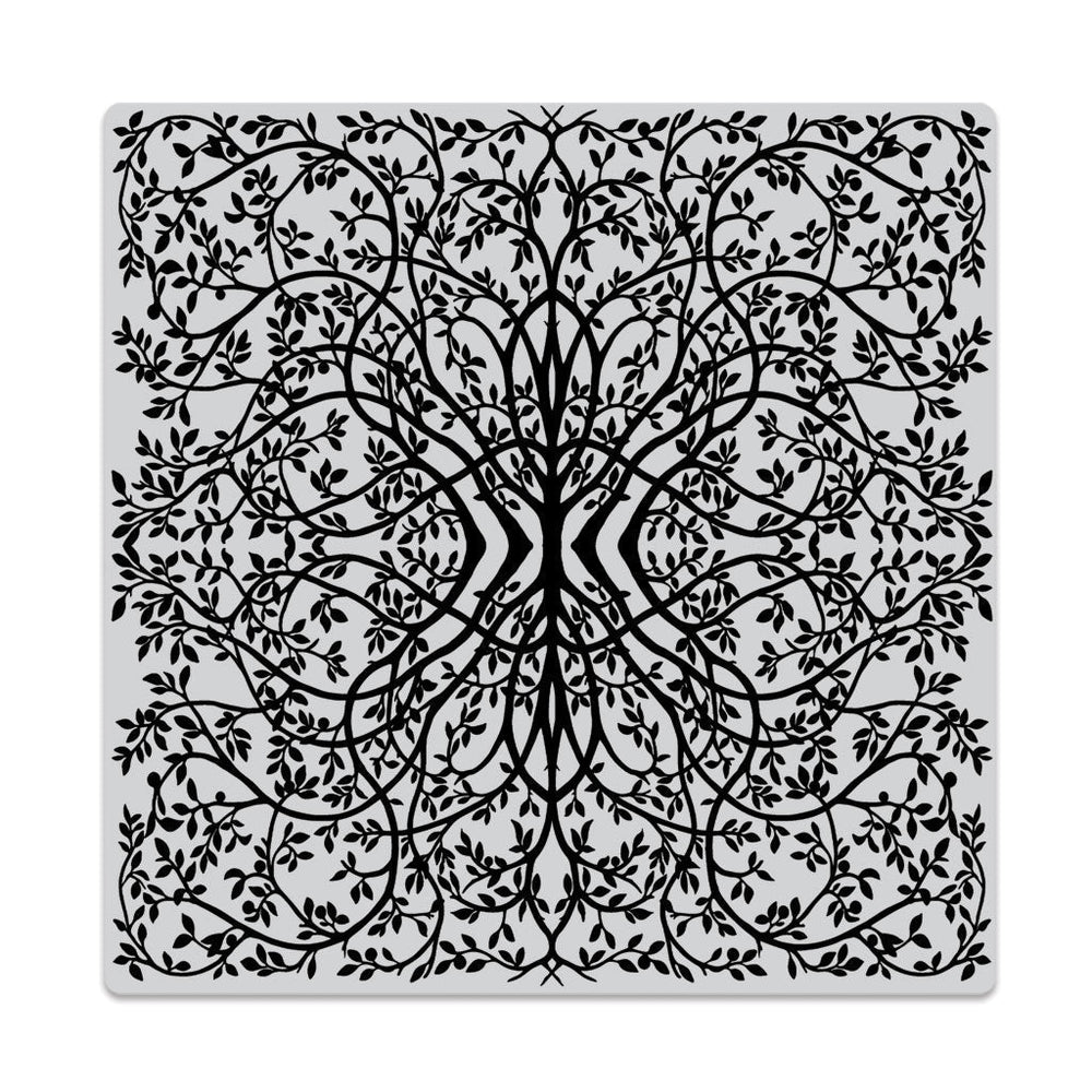 Espalier Fruit Tree Bold Prints Cling Stamp