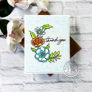 Espalier Fruit Tree Bold Prints Cling Stamp