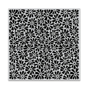 Heart-Shaped Daisies Bold Prints Cling Stamp