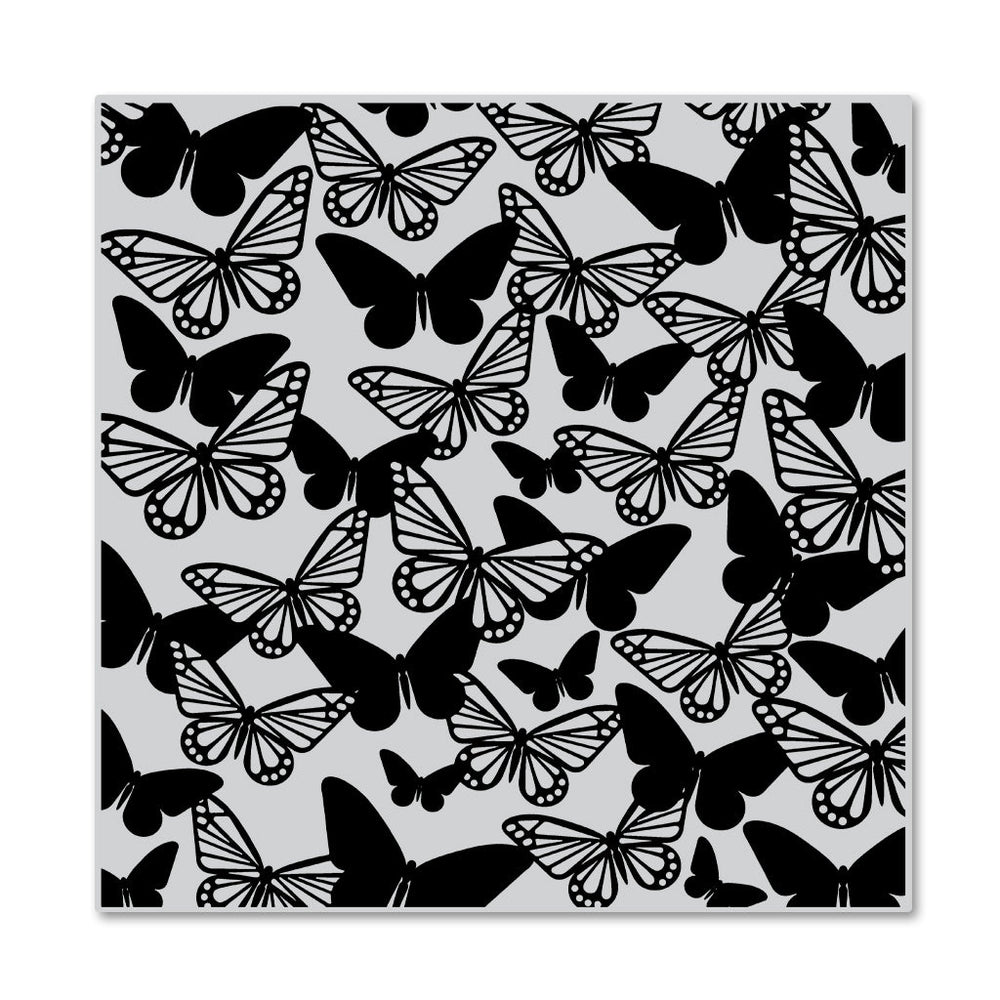 Fluttering Butterflies Bold Prints Cling Stamp