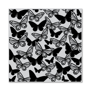 Fluttering Butterflies Bold Prints Cling Stamp