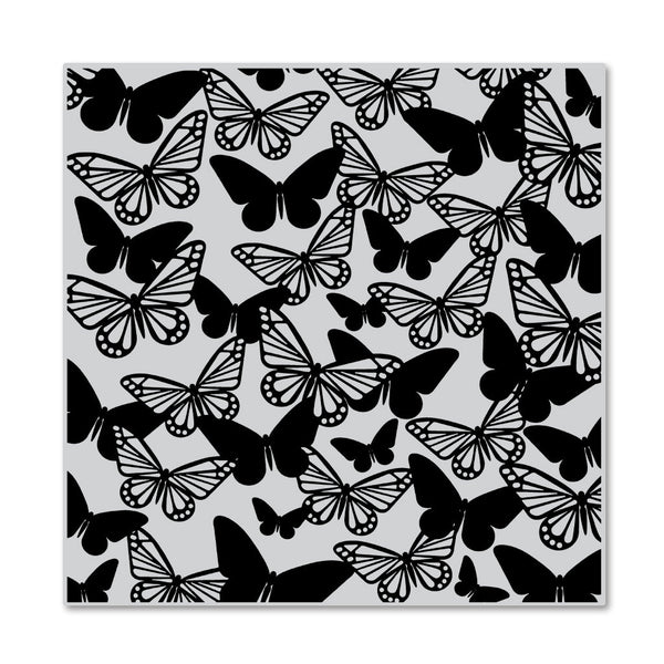 Fluttering Butterflies Bold Prints Cling Stamp