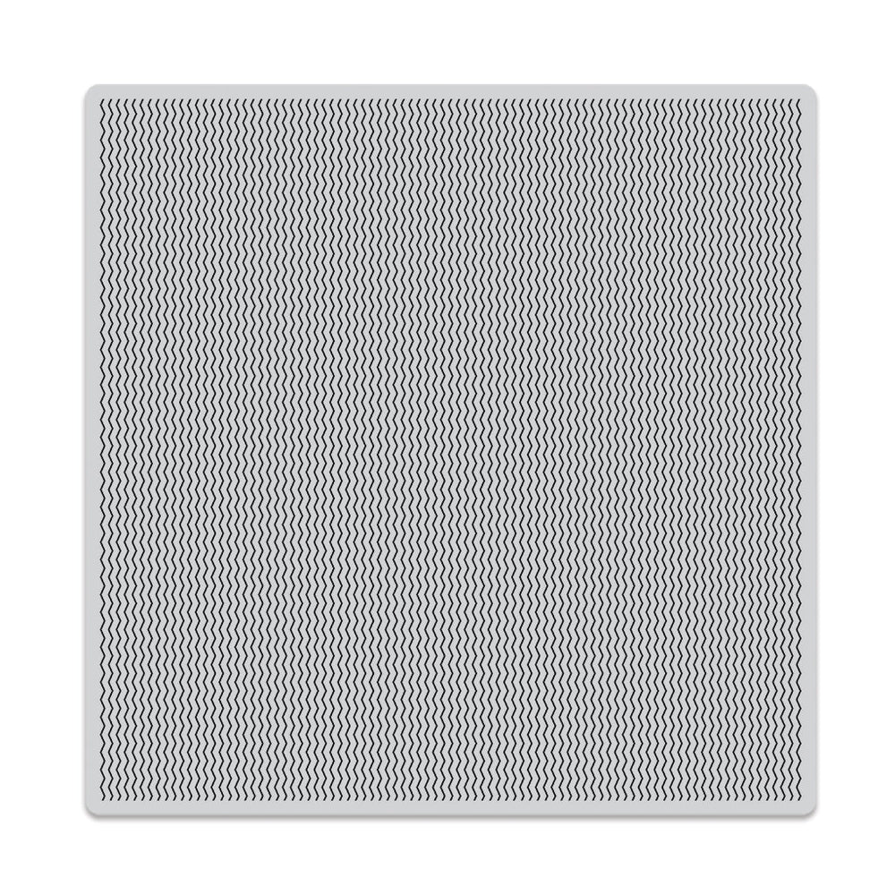 Zigzag Texture Bold Prints Cling Stamp