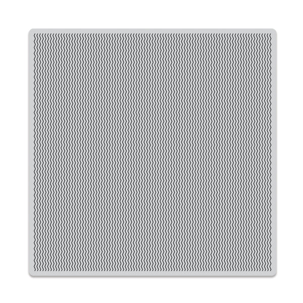 Zigzag Texture Bold Prints Cling Stamp