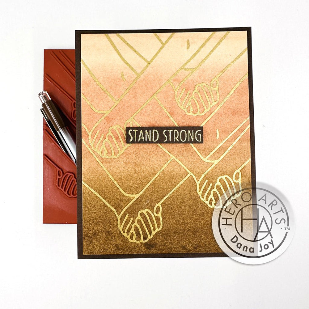 Holding Together Cling Stamp
